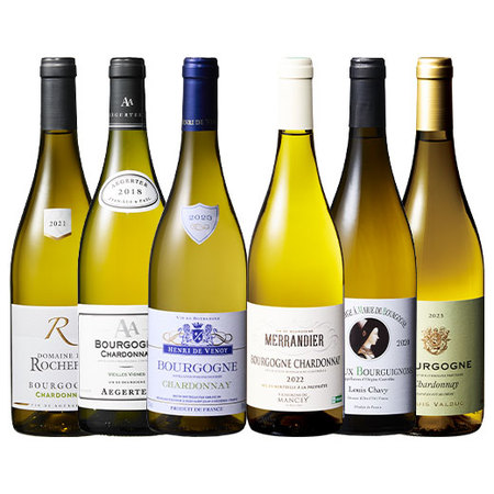 すべてシャルドネ！ブルゴーニュ地方満喫白6本セット第5弾