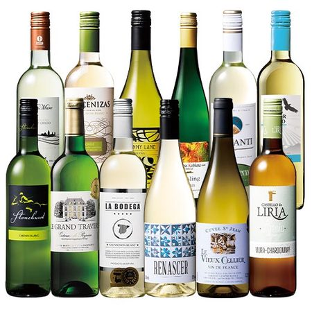 飲みごたえ満足！世界９ヵ国を巡る家飲み白ワイン１２本セット