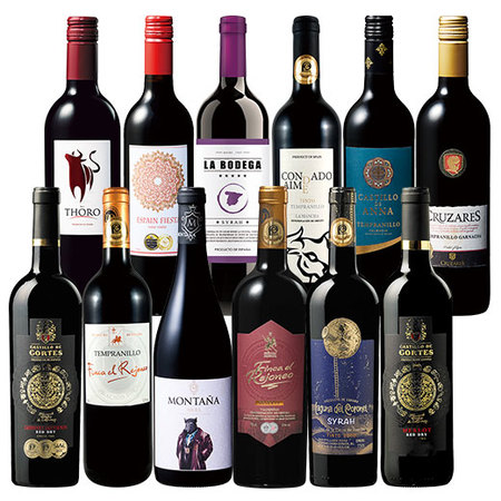 リオハ７冠金賞入り！スペイン多金賞赤１２本セット