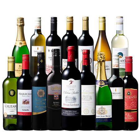 【数量限定】格上サンテミリオン当たり年入り！世界選りすぐり赤白泡16本セット