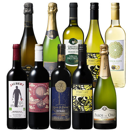 銘醸地ボルドー＆7冠金賞カバ入り！世界の厳選赤白泡10本セット
