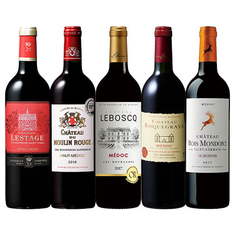 クリュ・ブルジョワ全階級飲み比べ5本セット