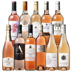 金賞&スパークリング入り!世界5ヵ国ロゼワイン飲み比べ11本セット