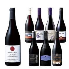 ブルゴーニュ＆5冠金賞入り！世界のピノ・ノワール飲み比べ８本セット