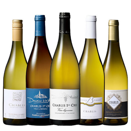 プルミエ・クリュ２本入り！シャブリ飲み比べ５本セット