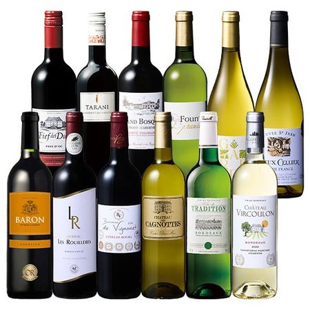 フランス金賞赤白12本セット
