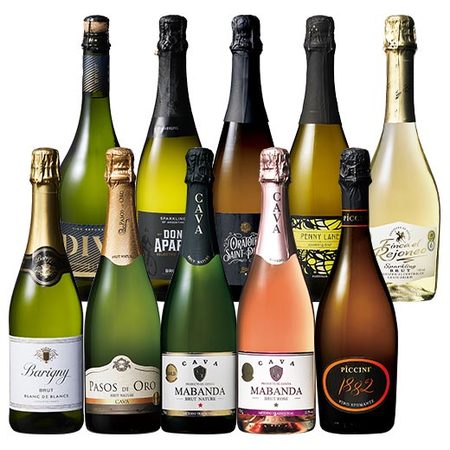 金賞総数29個！世界6ヵ国スパークリングワイン10本セット