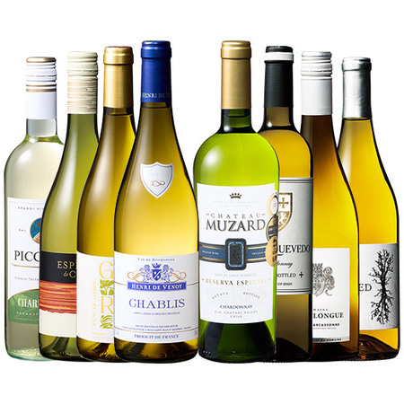 シャブリ入り！世界のシャルドネ飲み比べ8本セット