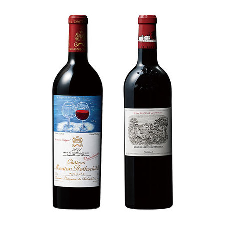 ムートン&ラフィット2014ヴィンテージ飲み比べ2本セット