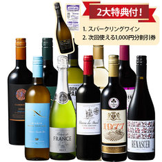 銘醸地ボルドー入り！世界6ヵ国の赤白泡ワイン10本セット