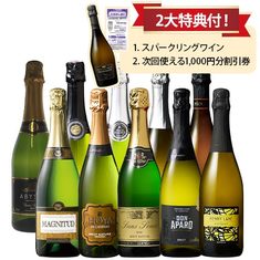 世界6ヵ国スパークリング10本セット