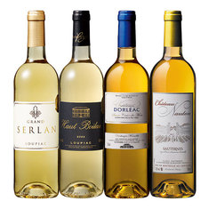 ソーテルヌ入り！ボルドー貴腐ワイン３アペラシオン飲み比べ４本セット