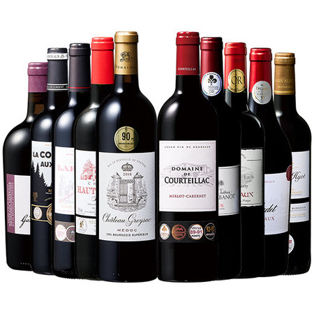 グレイサック入り！ボルドーグレートヴィンテージ赤ワイン飲み比べ10本セット 第3弾