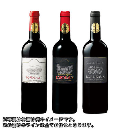 ボルドー金賞ワイン３本年間コース　第１８弾　【年１２回コース】